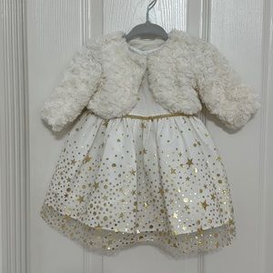 Pippa & Julie baby girl dress- size 3-6 months